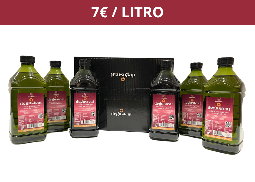 Pack 6 garrafas 2L - Aceite de Oliva Virgen Extra (Gran Selección)